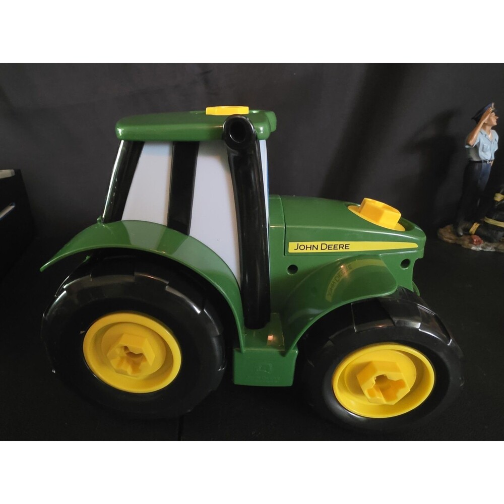 John Deere Build-A-Buddy Tractor TOMY Take Apart Toy Missing Wrench Green Farm